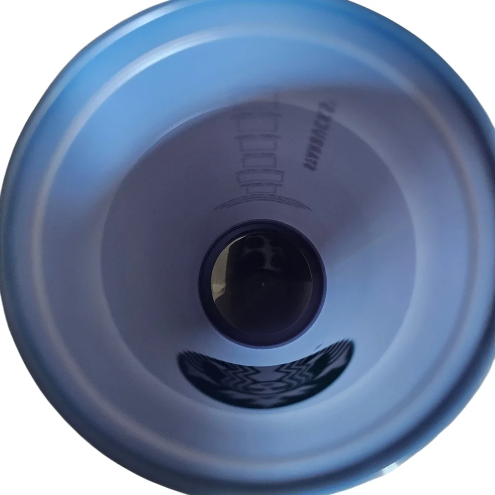Starbucks 2013 Reusable Tumbler Blue Siren Plastic Travel Coffee Cup 16oz.